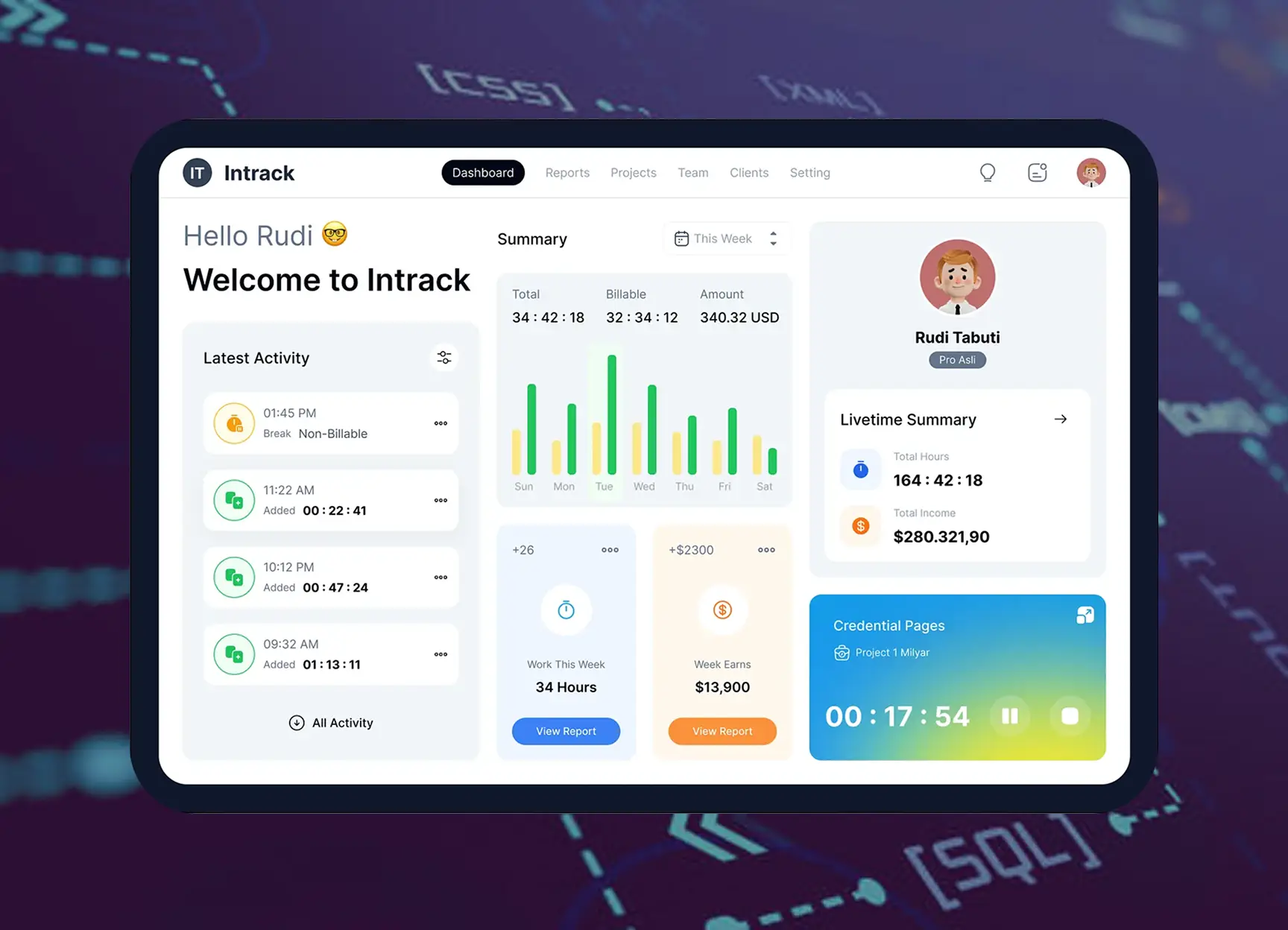 Intrack Portfolio
