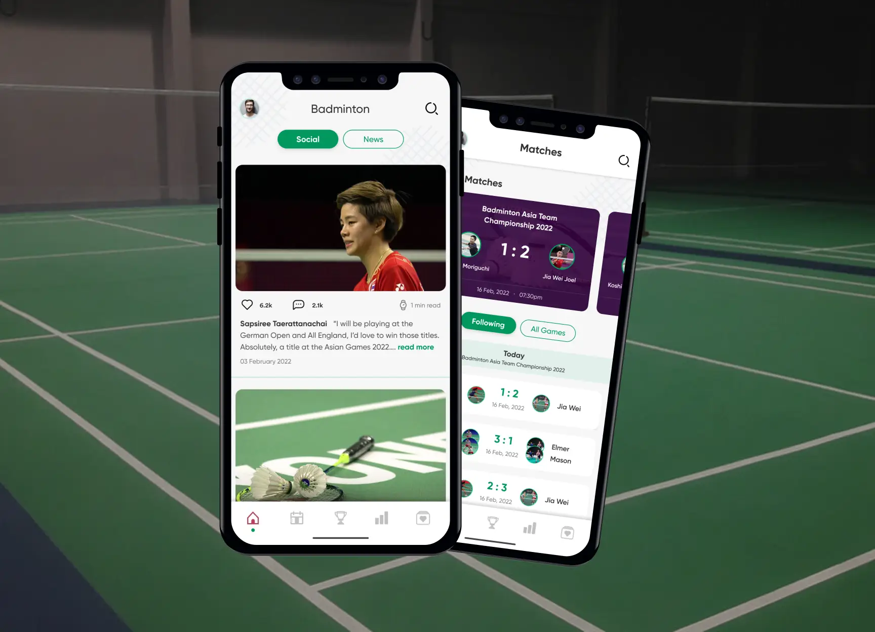 Badminton360 Portfolio